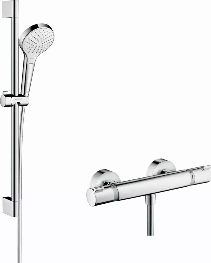 Combi douche Vario avec barre 65 cm - Ecostat Comfort - HANSGROHE - 27013400