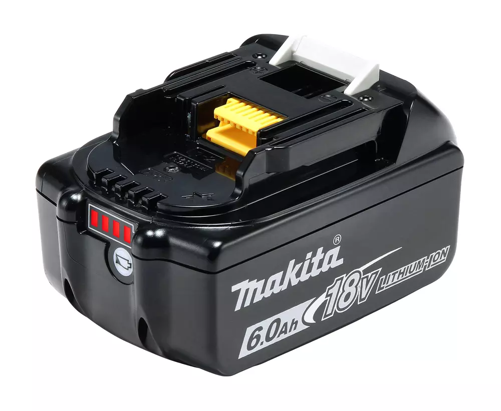 Batterie pour outil sans fil 18V 6Ah Li-ion LXT BL1860B avec indicateur de charge - MAKITA - 197422-4 Batterie pour outil sans fil 18V 6Ah Li-ion LXT BL1860B avec indicateur de charge - MAKITA - 197422-4