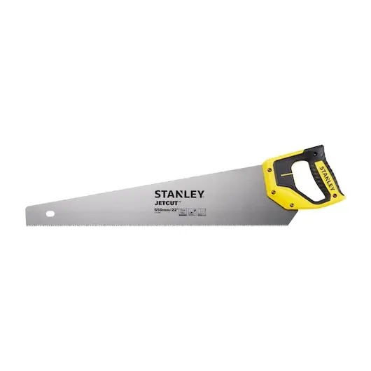 Scie égoïne Jetcut coupe fine 500 mm STANLEY - 2-15-599