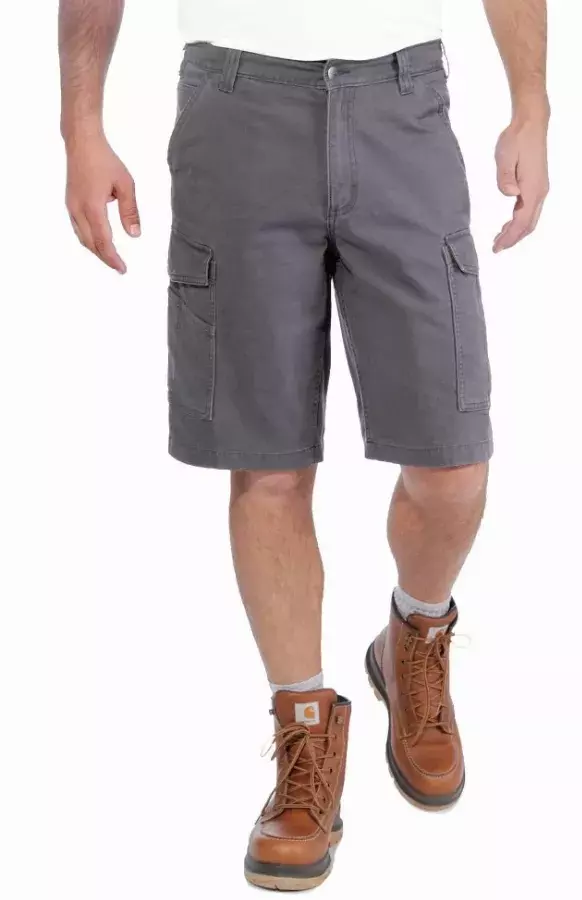 Short CARHARTT Rigby Rugged Cargo Gris foncé T.42 - 103542-029-W34