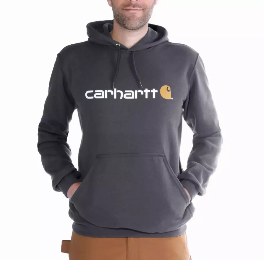 Sweatshirt à capuche CARHARTT Coupe large - Avec logo - 100074
