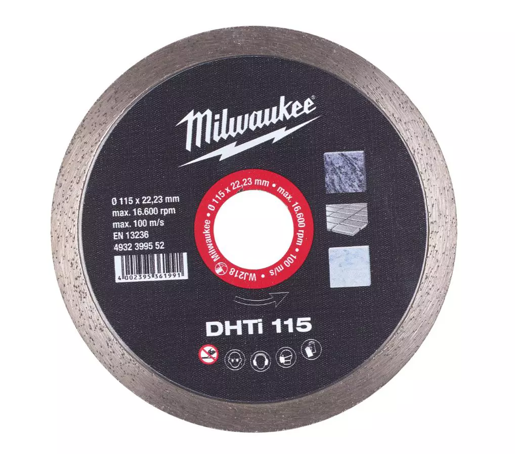 Disque diamant DHTI 115 MM - MILWAUKEE - 4932399552