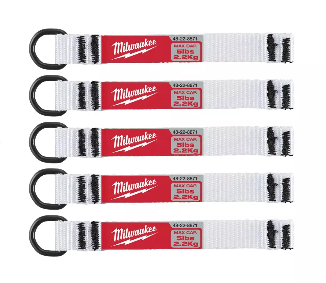 Accessoires pour lanières de sécurité - 5PC 2.25KG D-RING WEB ATTACHMENT 4932471431 - MILWAUKEE - 4932471431 Accessoires pour lanières de sécurité - 5PC 2.25KG D-RING WEB ATTACHMENT 4932471431 - MILWAUKEE - 4932471431
