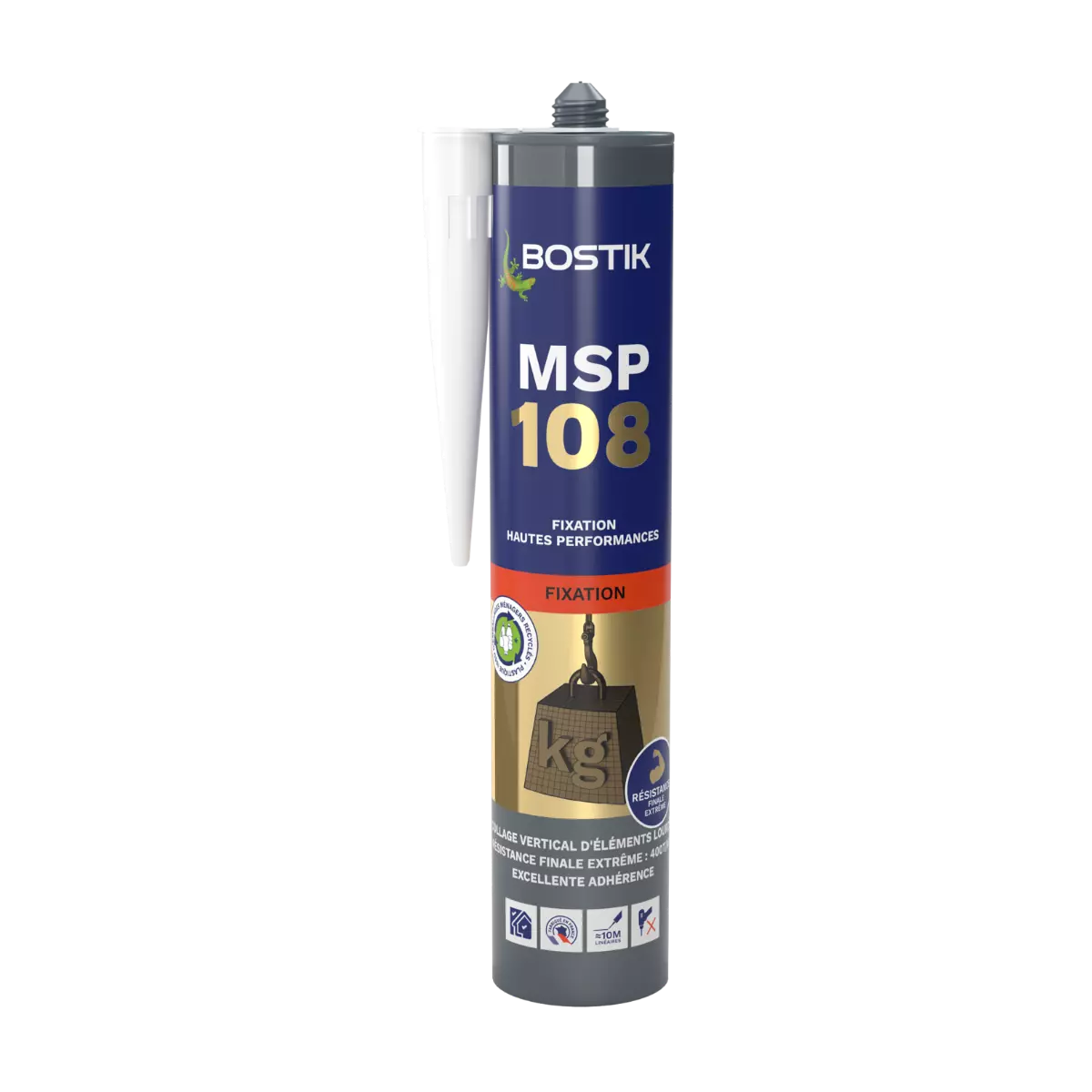 Cartouche Mastic MSP108 Blanc 290 ml - Bostik - 30133127 Cartouche Mastic MSP108 Blanc 290 ml - Bostik - 30133127