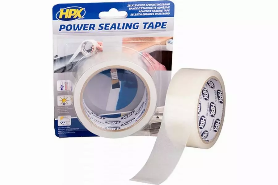 Ruban d'étanchéité HPX forte adhérence - 38 mm x 1.5 m - Semi-transparent - PS3802