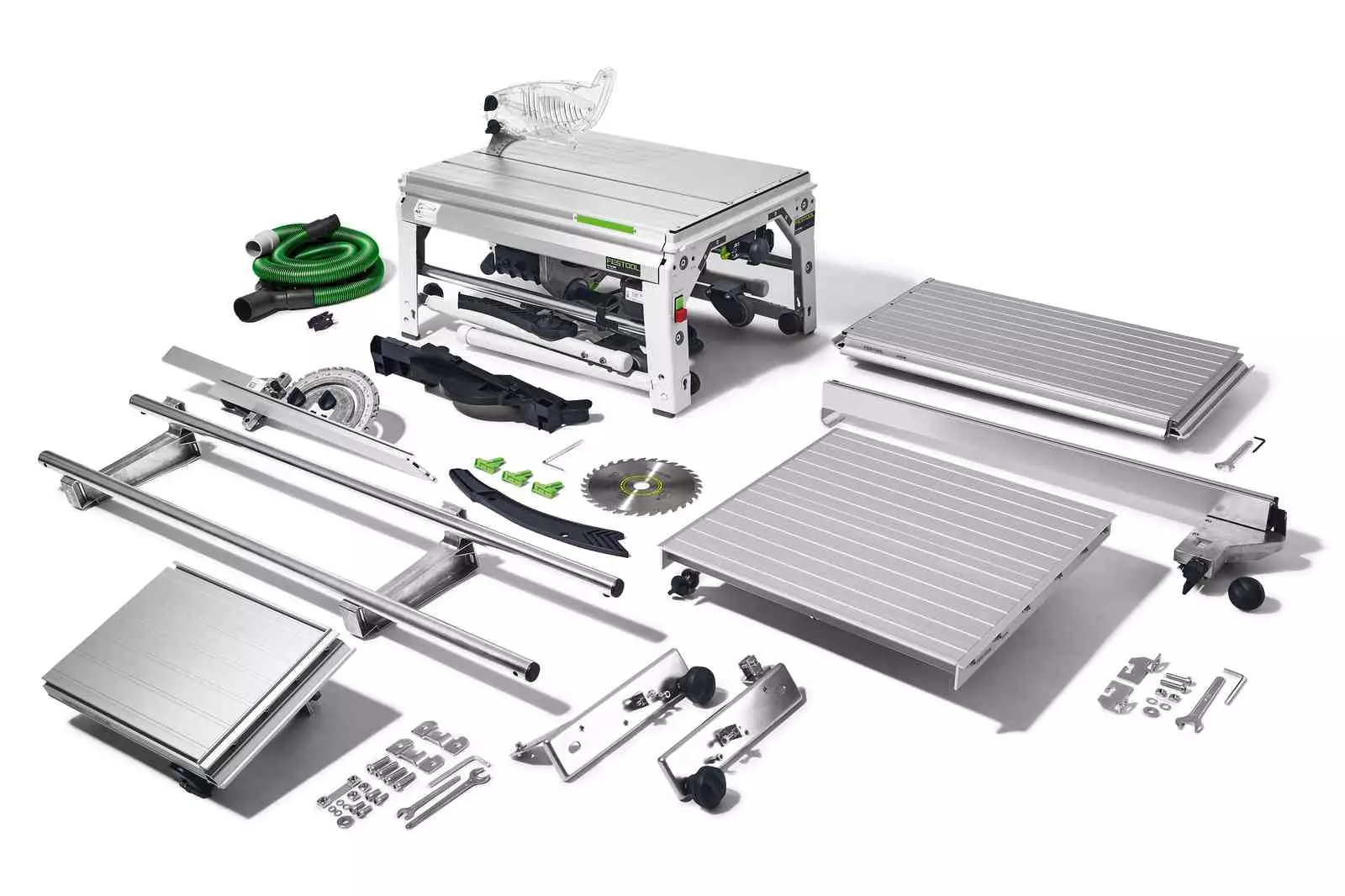 Scies semi-stationnaire PRECISIO CS 70 EBG-Set - FESTOOL - avec accessoires - 574782