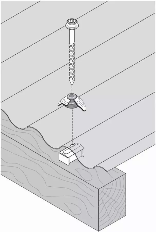 Cavalier ETANCO pour GO 177x51 - 40x40 mm - Ø reac 8.5 mm - 100 pièces - 70018