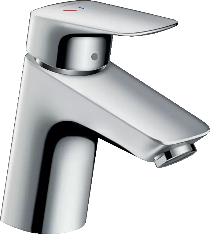 Mitigeur de lavabo HANSGROHE Logis Coolstart - Avec tirette et vidage synthétique - 71072