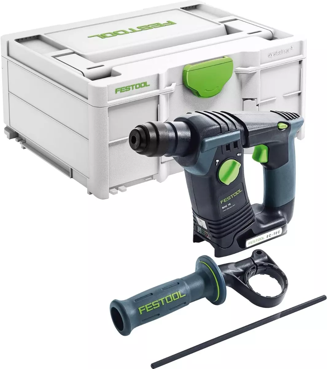 Perforateur 18V BHC 18-BASIC - FESTOOL - Sans batterie, ni chargeur + Systainer - 577600 Perforateur 18V BHC 18-BASIC - FESTOOL - Sans batterie, ni chargeur + Systainer - 577600