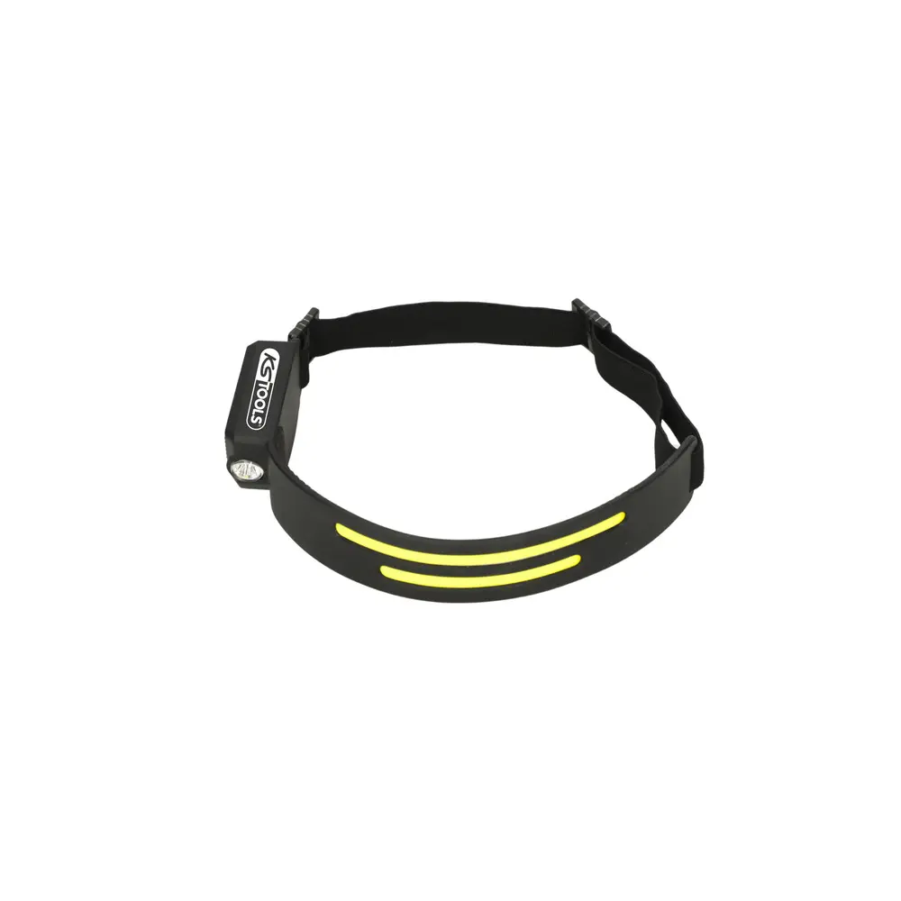 Lampe frontale LEDs flexible rechargeable, 300 lumens - KSTOOLS - 150.4520F
