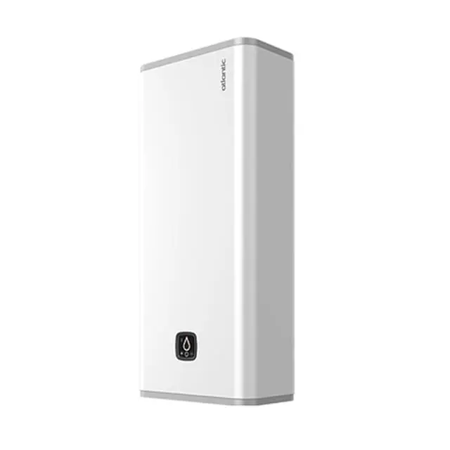 Chauffe-eau électrique Linéo plat multiposition connecté blanc 65L - ATLANTIS - 157207