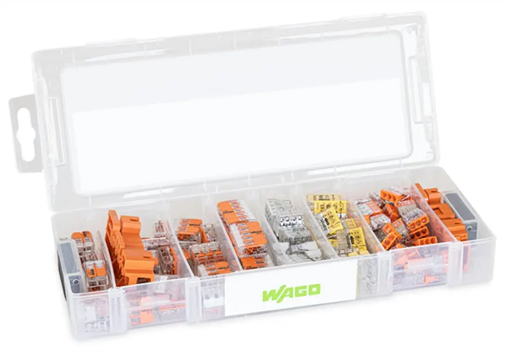 Mallette de connexion électrique L-Boxx Micro - 122 bornes et accès 221 4 mm² / 2273 - WAGO - 887-802