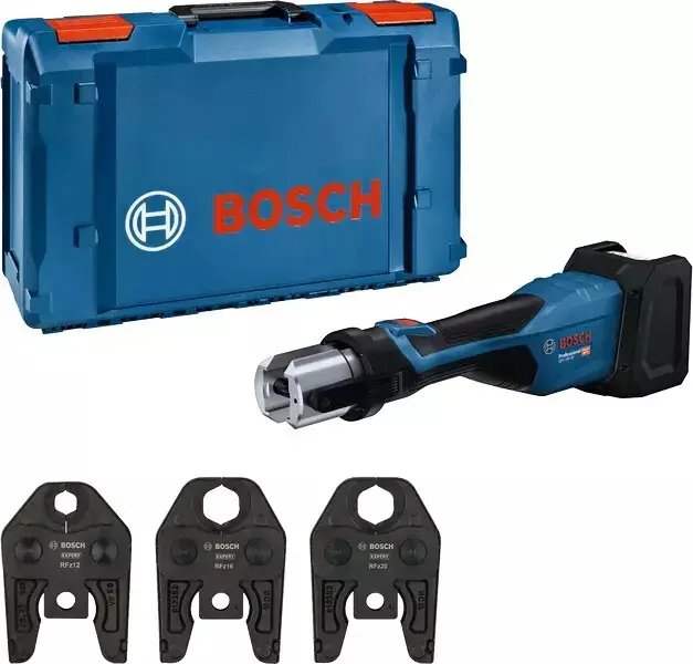 Sertisseuse GPT 18V-32 Professional + Kit RFz 12/16/20 sans batterie, ni chargeur - Livrée en XL-Boxx - BOSCH - 0601M2105