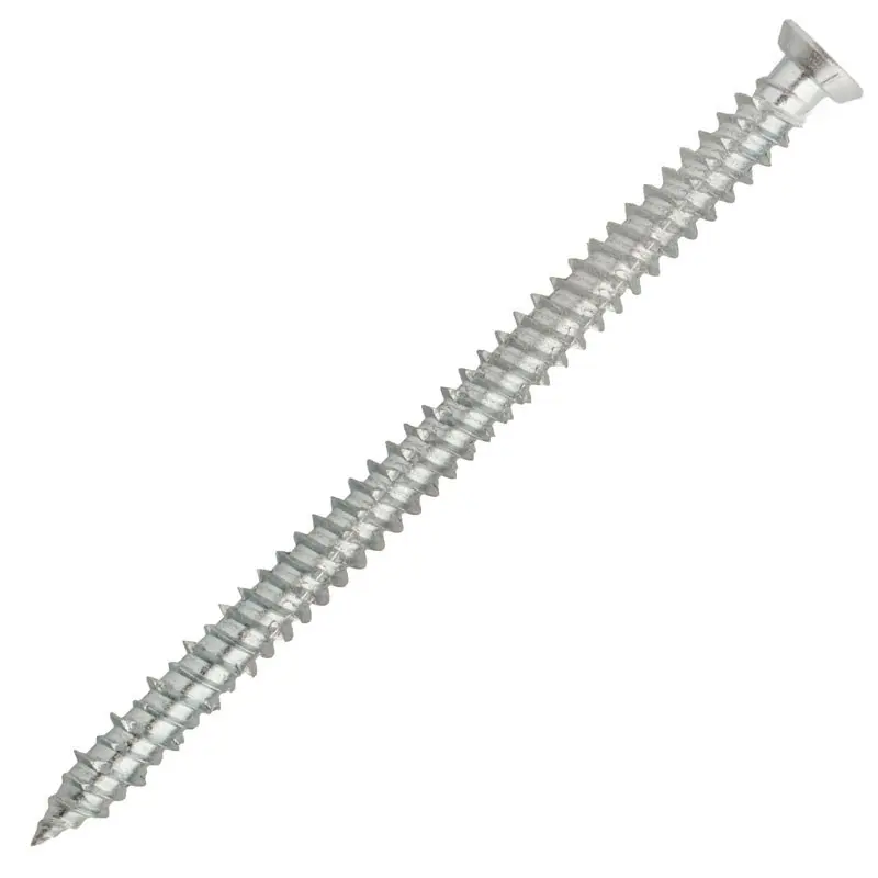 Vis béton tête fraisée T30 - Perçage Ø 6 mm - 7,5 x 152 - Boite de 100 - SCELL IT - BTS75152F
