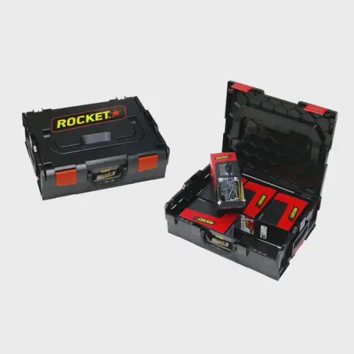 Lot vis à bois ROCKET® tête fraisée à empreinte Torx - Acier zingué (5 boîtes)