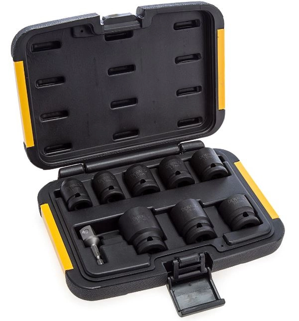 Coffret de 8 douilles à choc DEWALT - DT7507-QZ Coffret de 8 douilles à choc DEWALT - DT7507-QZ