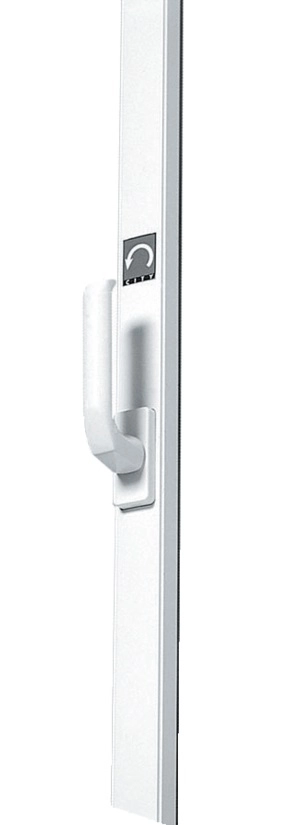 Crémone pompier à poignée rotative 2.30m CAVERS ISEO Blanc - 43002300