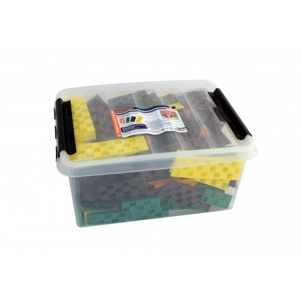 Probox de 245 cales crantées EDMA - 60 oranges + 70 vertes + 7 marrons + 40 jaunes - 188455 Probox de 245 cales crantées EDMA - 60 oranges + 70 vertes + 7 marrons + 40 jaunes - 188455