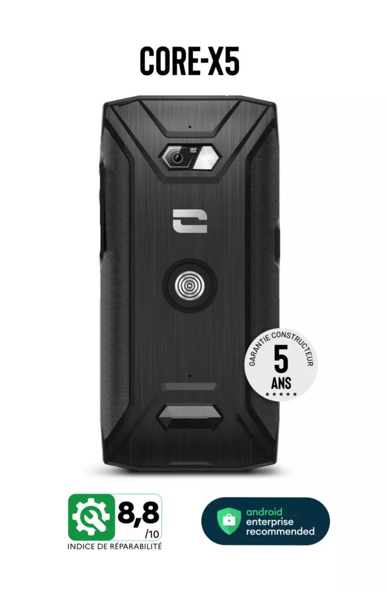 Smartphone Pack Pro Core-X5  (X glass + X câble) CROSSCALL - 1401049901151