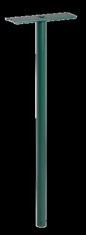 Pied pour boites aux lettres DECAYEUX Acier Vert H.1110mm Ø35mm - 139282 