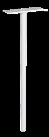 Pied pour boites aux lettres DECAYEUX Acier Blanc H.1110mm Ø45mm - 139281