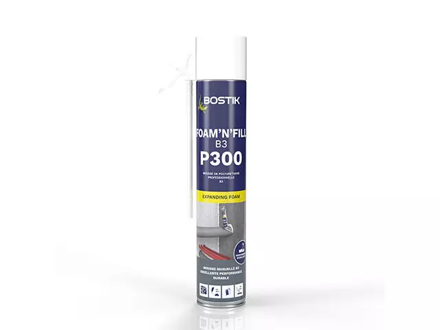 Mousse PU P300 FOAM’N’FILL PRO B3 BOSTIK - 30623825