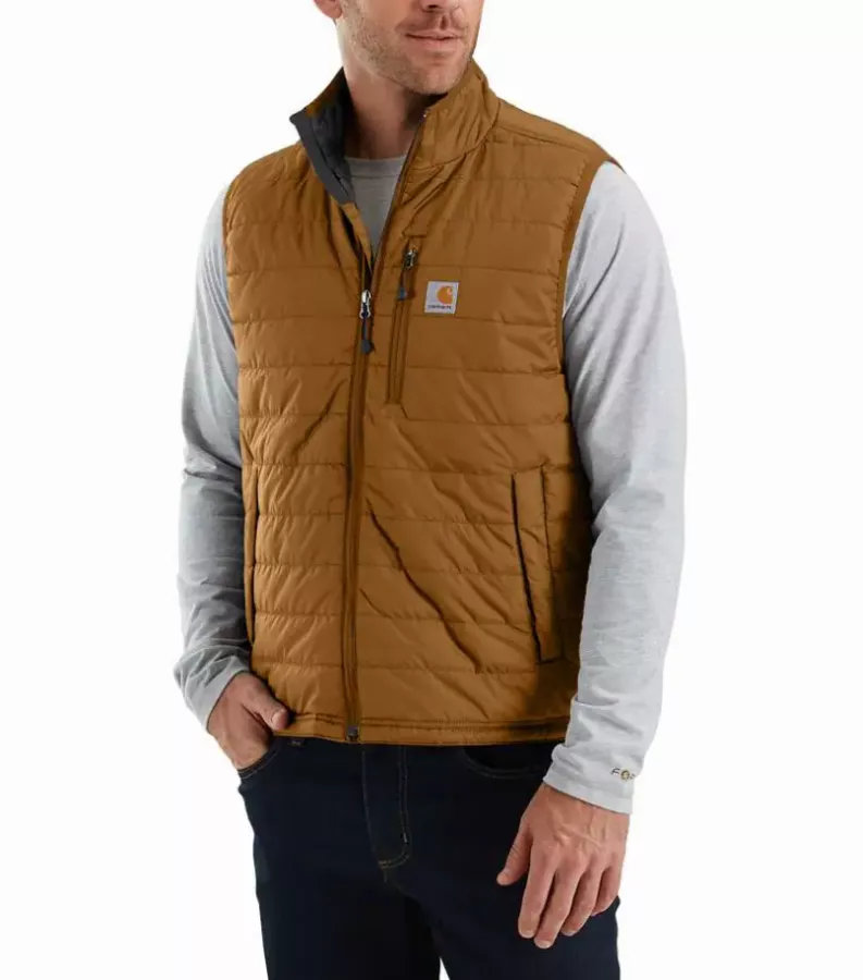 Gilet sans manche CARHARTT Gilliam Vest Marron T.XXL - 102286-BRN-XXL