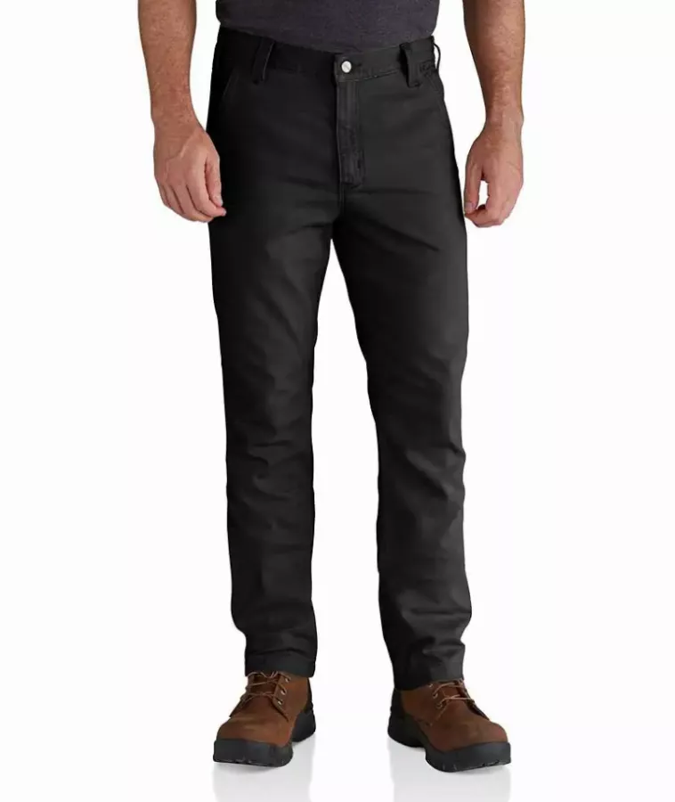 Pantalon de travail CARHARTT Rigby Straight Fit Noir T.42 - 102821-001-W34/L34