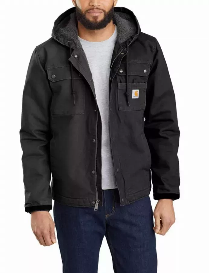 Blouson CARHARTT Bartlett Jacket Noir T.XXL - 103826-BLK-XXL