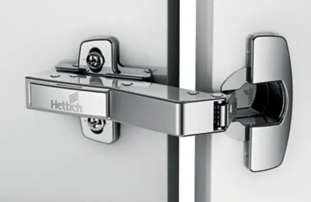 Charnière Sensys sans amortisseur HETTICH à visser - ép.porte 15/28 cais.45° 95°- porte en applique - 9088179
