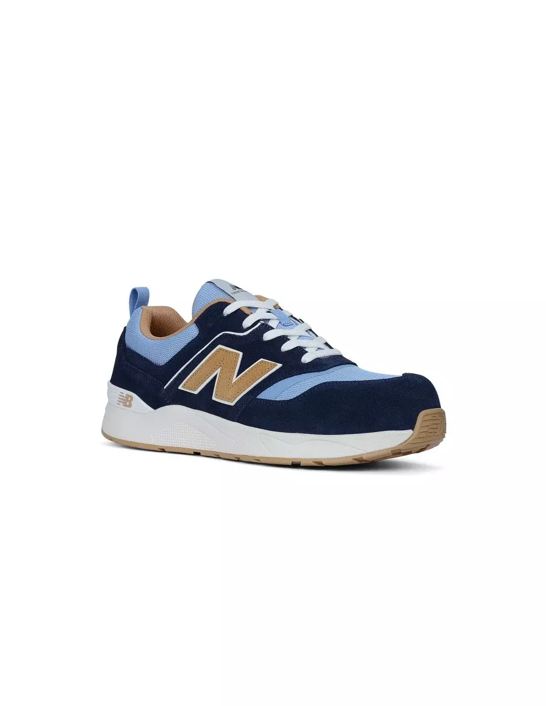 Chaussure de sécurité New Balance Elite Lite Meelcap S1 PL - Bleu/Café - T.44 - CARHARTT - S4MEELCAPBCD10