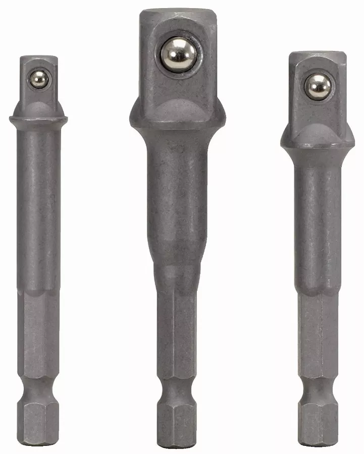 Jeu de 3 adaptateurs porte-douilles 1/4" - 3/8" - 1/2" KS TOOLS - 514.1105 Jeu de 3 adaptateurs porte-douilles 1/4" - 3/8" - 1/2" KS TOOLS - 514.1105