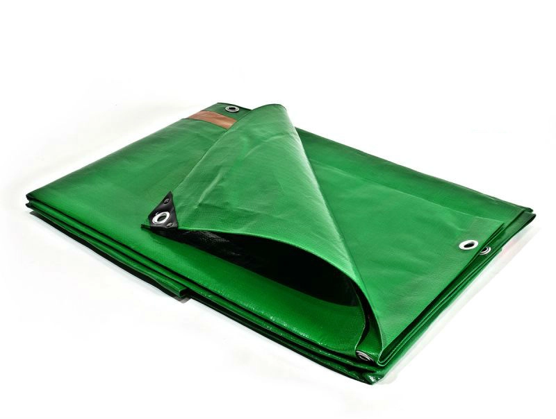Bâche pro 250 g/m² TECPLAST - vert - 4 x 5 m - BA2504X5
