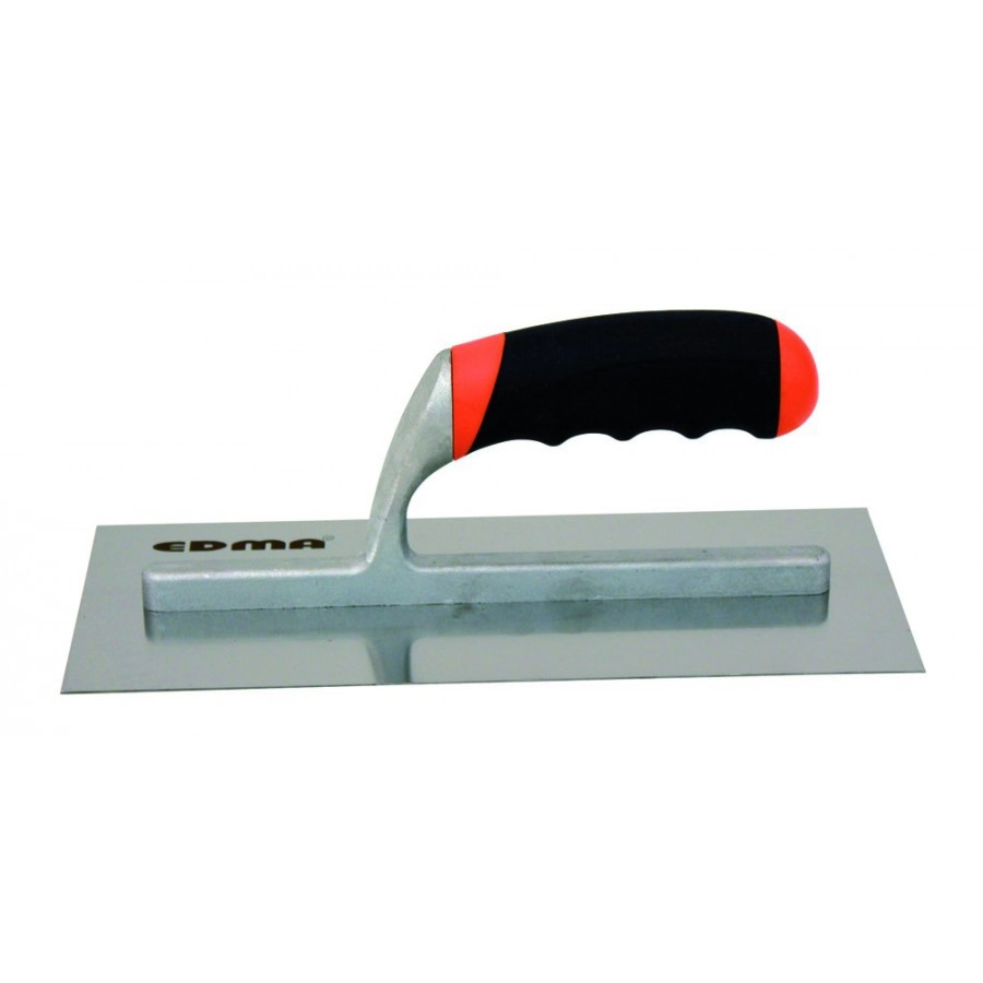 Platoir à enduit EDMA 280x120 mm avec lame biseautée - 266255 Platoir à enduit EDMA 280x120 mm avec lame biseautée - 266255