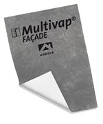 Ecran pare pluie multivap facade gris rouleau 1.5mx50ml sans adhesif 204446