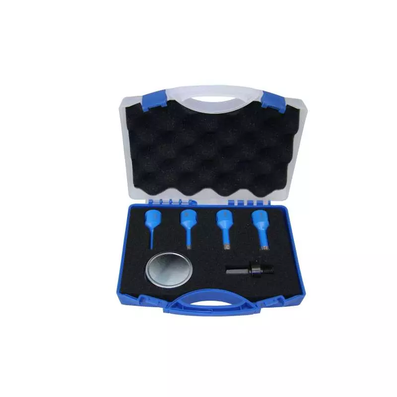 Coffret couronne DIAM INDUSTRIES M14 ø 6 - 8 - 10 et 12 mm -Pour foreuse à eau - SX-1100 M14