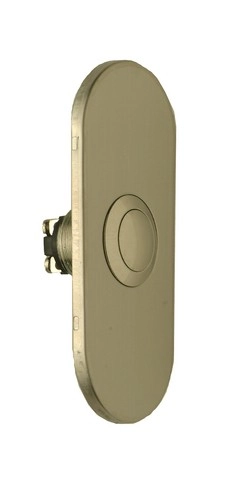 Bouton poussoir EFF EFF à encastrer inox NO/NF sur plaque - RBP200NONF