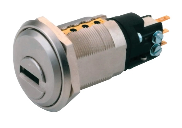 Batteuse contacteur Microrupt MTL600 262S+ Ø22 NM MULT-T-LOCK 3 clés PVC Bleu - MIM6PD22XXX3PBLVA