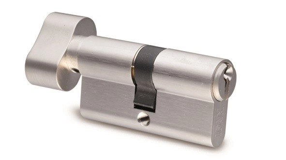 Cylindre IFAM F5S - à bouton - 10x30mm - nickelé - 1790