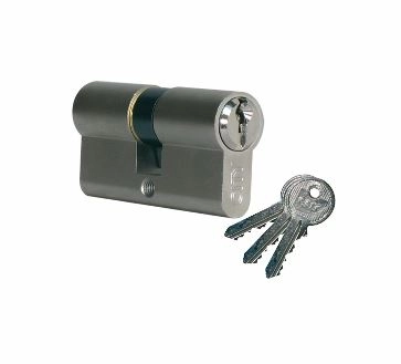 Cylindre City ISEO 30x50mm laiton nickelé - varié V03 KCF005503 - 520930529V03