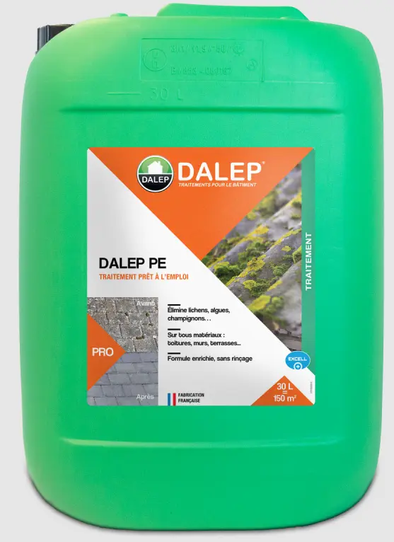 fongicide Préventif/Curatif,  BATIMOUSTE PE - DALEP - Bidon de 30 Litres - 130 030