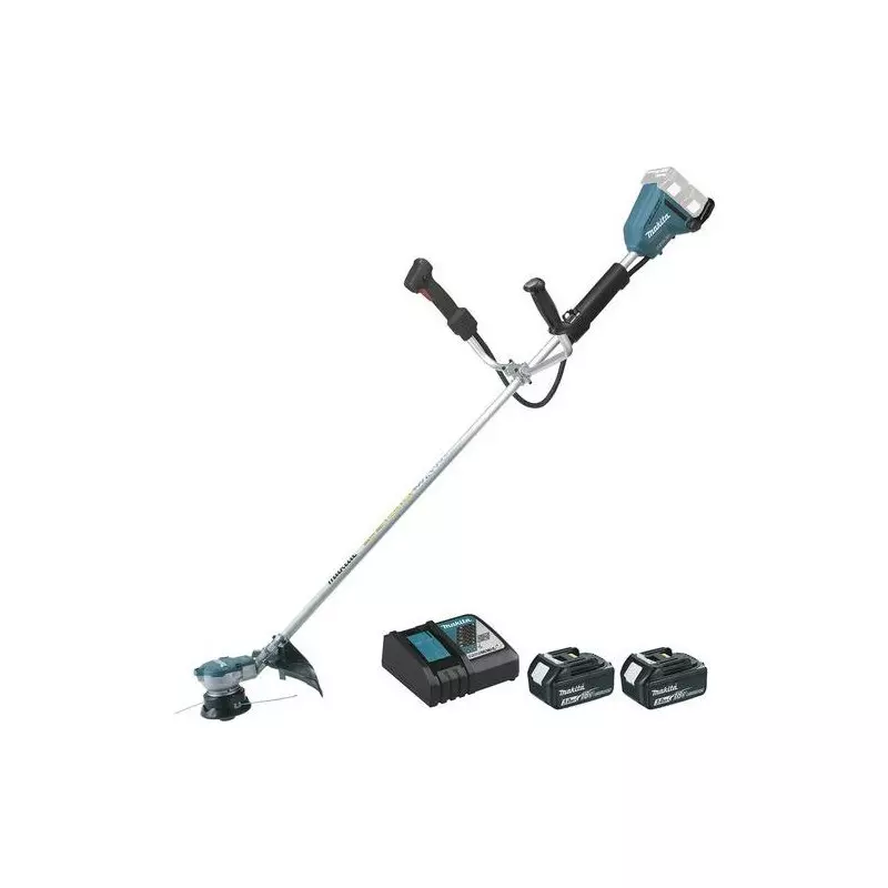 Débroussailleuse / Coupe-herbe LXT 36 V (2 x 18V) - MAKITA - avec 2 batteries 18v 3.0Ah - chargeur rapide - DUR368ARF2 Débroussailleuse / Coupe-herbe LXT 36 V (2 x 18V) - MAKITA - avec 2 batteries 18v 3.0Ah - chargeur rapide - DUR368ARF2