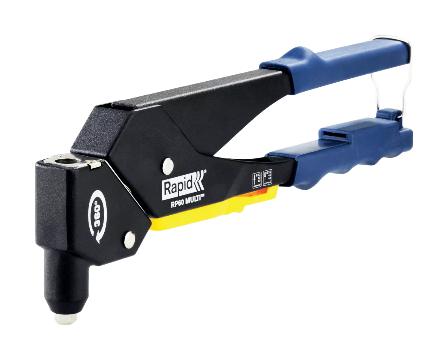 Pince à riveter à tête pivotante 360° RP60 Multi - Blister - RAPID-ISABERG - 5001126 Pince à riveter à tête pivotante 360° RP60 Multi - Blister - RAPID-ISABERG - 5001126