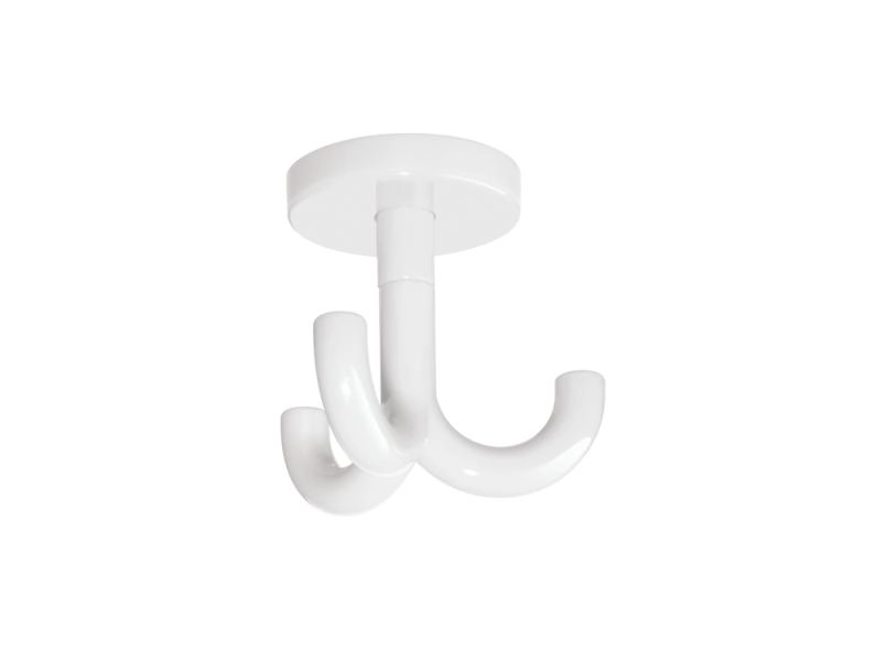 Crochet plafond HEWI 3 branches - Blanc pur - 477.80.050