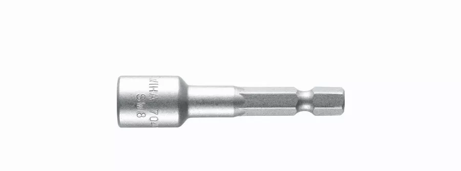 Douille 6 pans magnétique 7044M WIHA - 7 x 55 mm - 04634 Douille 6 pans magnétique 7044M WIHA - 7 x 55 mm - 04634