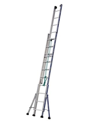 Échelle Platinium 300 coulisse à corde 2 plans TUBESCA - 2.97 à 4.93 m - 02432310