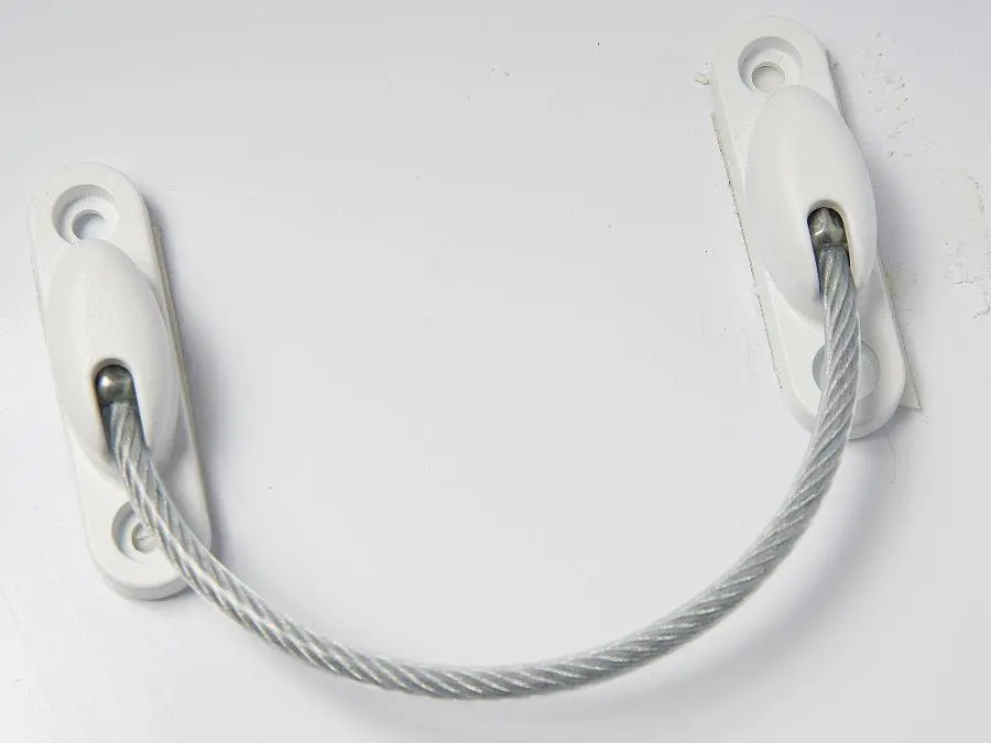 Entrebâilleur à câble SOCONA - Blanc - X6