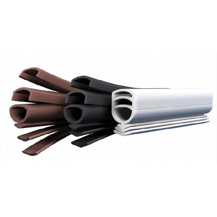 Bobine de 25 m de joint pelable universel noir ELTON pour PVC - 6111193 Bobine de 25 m de joint pelable universel noir ELTON pour PVC - 6111193