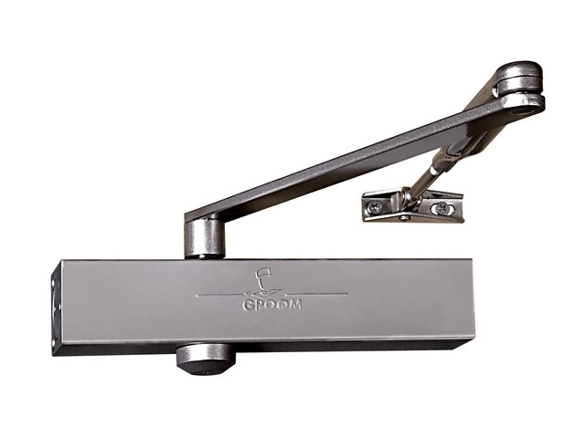 Ferme-porte GR150 bras standard noir force 2/4 - GROOM - 150115