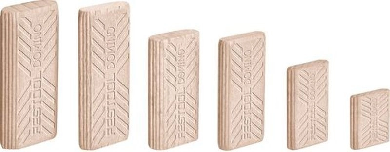 Tenon DOMINO en hêtre FESTOOL D 10x50 - 85 pièces  BU - 494942